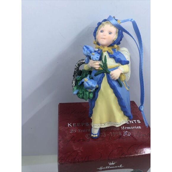 1998 HALLMARK KEEPSAKE CHRISTMAS ORNAMENT IRIS ANGEL #3 IN SERIES. VINTAGE - Picture 3 of 6